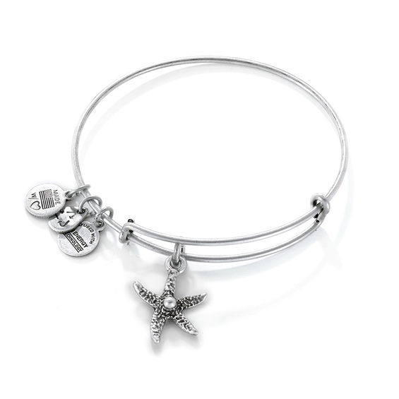 Alex And Ani Starfish Charm Bangle In Silver Tone Br Bangles Alex And Ani Starfish Charm Bangle In Silver Tone Br
