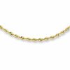 Thumbnail Image 0 of 1.75mm Diamond-Cut Rope Chain Necklace in 14K Gold - 18"