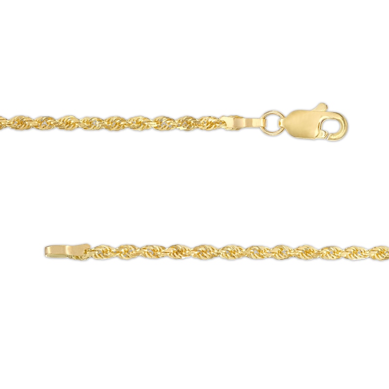 1.75mm Diamond-Cut Rope Chain Necklace in 14K Gold - 20"