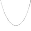 Thumbnail Image 1 of Ladies' 0.55mm Box Chain Necklace in 14K White Gold - 18"