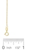 Thumbnail Image 2 of Ladies' 1.0mm Twisted Box Chain Necklace in 14K Gold  - 18"