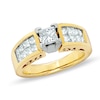 Thumbnail Image 0 of 1-1/2 CT. T.W. Princess-Cut Diamond Engagement Ring in 14K Gold