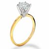 Thumbnail Image 1 of 1-1/5 CT. Certified Diamond Solitaire Engagement Ring in 14K Gold (J/I1)
