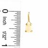 Thumbnail Image 2 of Pear-Shaped Opal Leverback Earrings in 14K Gold