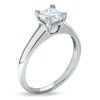 Thumbnail Image 0 of 1 CT. T.W. Certified Princess-Cut Diamond Engagement Ring in Platinum