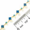 Thumbnail Image 2 of London and Sky Blue Topaz Bracelet in 14K Gold