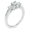 Thumbnail Image 2 of 1 CT. T.W. Diamond Past Present Future® Engagement Ring in 14K White Gold