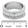 Thumbnail Image 3 of 1 CT. T.W. Diamond Milgrain Band in 14K White Gold