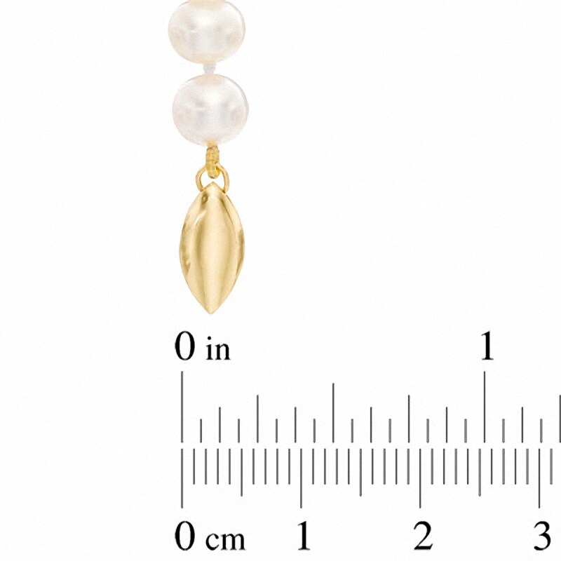 6.0-6.5mm Cultured Freshwater Pearl Strand - 18"