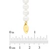 Thumbnail Image 2 of 6.0-6.5mm Cultured Freshwater Pearl Strand - 18"