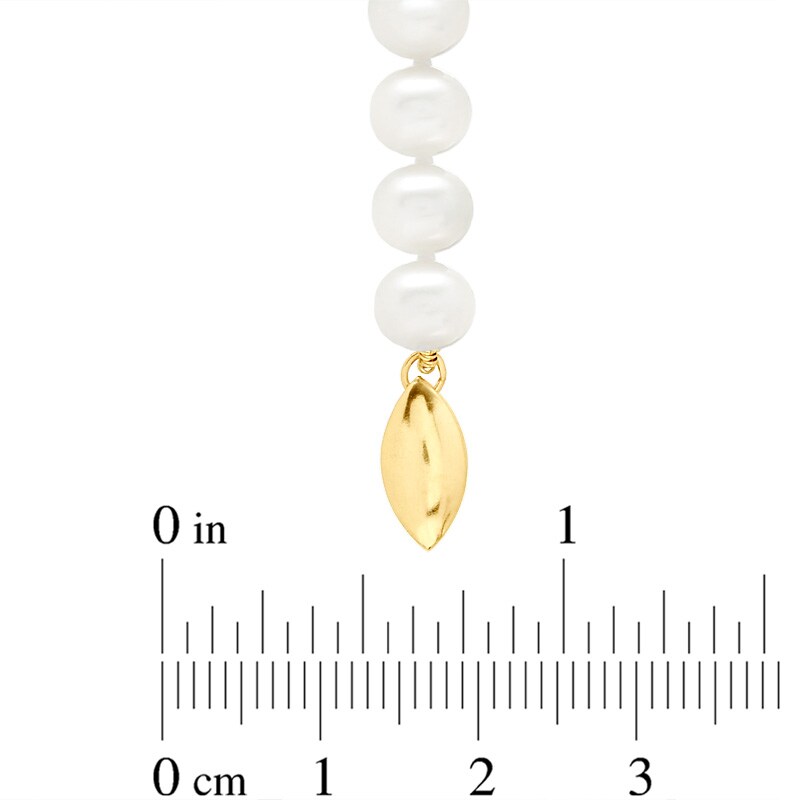 6.0-6.5mm Cultured Freshwater Pearl Strand - 18"