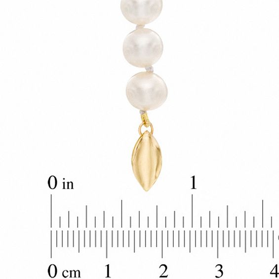 7.5-8.0mm Freshwater Cultured Pearl Strand-18