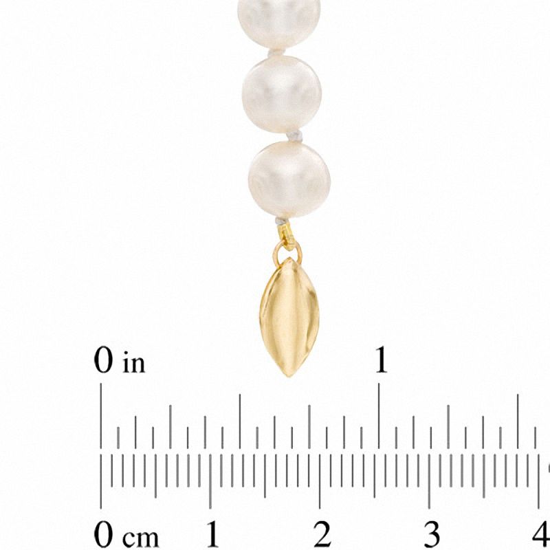 7.5-8.0mm Freshwater Cultured Pearl Strand-18