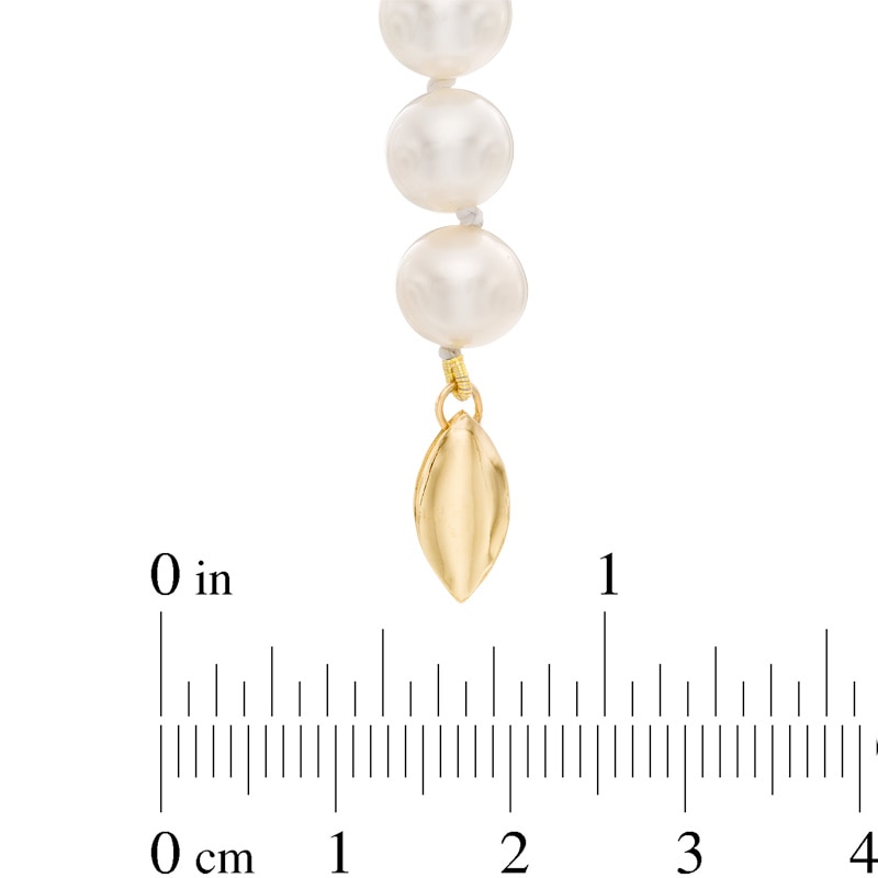 Main Image 2 of 7.5-8.0mm Freshwater Cultured Pearl Strand-18"