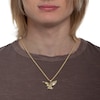 Thumbnail Image 4 of Diamond-Cut Landing Eagle Charm in Solid 10K Gold