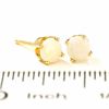 Thumbnail Image 1 of 4.0mm Opal Stud Earrings in 14K Gold