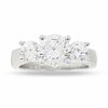 Thumbnail Image 1 of 2-1/2 CT. T.W. Diamond Three Stone Ring in Platinum