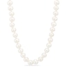 Thumbnail Image 1 of 5.0-5.5mm Round Freshwater Cultured Pearl Necklace in 14K Gold