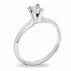 Thumbnail Image 2 of 1/3 CT. Princess-Cut Diamond Solitaire Engagement Ring in 14K White Gold