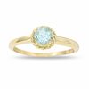 Thumbnail Image 1 of 5.0mm Aquamarine Ring in 14K Gold