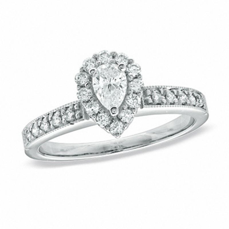 1 CT DIAMOND ENGAGEMENT Bridal RING 14K WHITE GOLD TONED Women/'s Ring Size 4.5