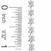 Thumbnail Image 2 of 1-7/8 CT. T.W. Diamond Flower Bracelet in 14K White Gold