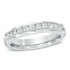 Thumbnail Image 1 of 1 CT. T.W. Princess-Cut Diamond Band in 14K White Gold