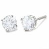 Thumbnail Image 0 of 3/4 CT. T.W. Diamond Solitaire Earrings in 14K White Gold