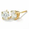 Thumbnail Image 0 of 1 CT. T.W. Diamond Solitaire Earrings in 14K Gold