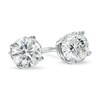 Thumbnail Image 0 of 1 CT. T.W. Diamond Solitaire Earrings in 14K White Gold