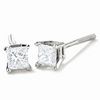 Thumbnail Image 0 of 1/4 CT. T.W. Princess-Cut Diamond Solitaire Earrings in 14K White Gold