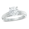 Thumbnail Image 1 of 2 CT. Certified Diamond Solitaire Engagement Ring in 14K White Gold (J/I2)