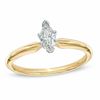 Thumbnail Image 0 of 1/4 CT. Marquise Diamond Solitaire Engagement Ring in 14K Gold