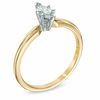Thumbnail Image 1 of 1/4 CT. Marquise Diamond Solitaire Engagement Ring in 14K Gold
