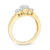 Thumbnail Image 1 of 1/2 CT. T.W. Diamond Flower Ring in 14K Gold