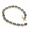 Thumbnail Image 1 of Oval Mystic Topaz Bracelet in 14K Gold