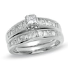Thumbnail Image 0 of 1-1/2 CT. T.W. Princess-Cut Diamond Bridal Set in 14K White Gold