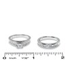 Thumbnail Image 3 of 1-1/2 CT. T.W. Princess-Cut Diamond Bridal Set in 14K White Gold