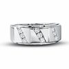 Thumbnail Image 1 of Men's 1/2 CT. T.W. Diamond Band in 14K White Gold