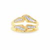 1/2 CT. T.W. Tapered Baguette Diamond Solitaire Wrap in 14K Gold