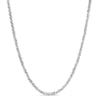 Thumbnail Image 1 of Ladies' Sparkle Twist Chain Necklace in 14K White Gold - 18"