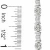 Thumbnail Image 2 of 1 CT. T.W. Diamond Bow Tie Bracelet in 14K White Gold