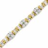 Thumbnail Image 1 of 3 CT. T.W. Diamond Bow Tie Bracelet in 14K Yellow Gold