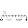 Thumbnail Image 2 of 1/5 CT. T.W. Princess-Cut Diamond Solitaire Stud Earrings in 14K Gold (J/I3)
