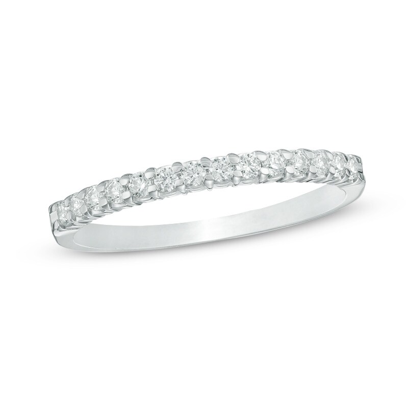 1/4 CT. T.W. Diamond Band in 14K White Gold