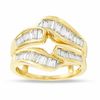 Thumbnail Image 0 of 1 CT. T.W. Tapered Baguette Diamond Solitaire Wrap in 14K Gold