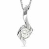 Thumbnail Image 0 of Sirena™ 1/2 CT. Diamond Solitaire Pendant in 14K White Gold