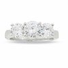 Thumbnail Image 0 of 2 CT. T.W. Colourless Diamond Three Stone Ring in 14K White Gold