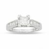 Thumbnail Image 1 of 1-1/4 CT. T.W. Princess-Cut Diamond Solitaire Engagement Ring in 14K White Gold