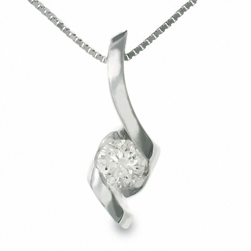 Sirena™ 1/3 CT. Diamond Pendant in 14K White Gold